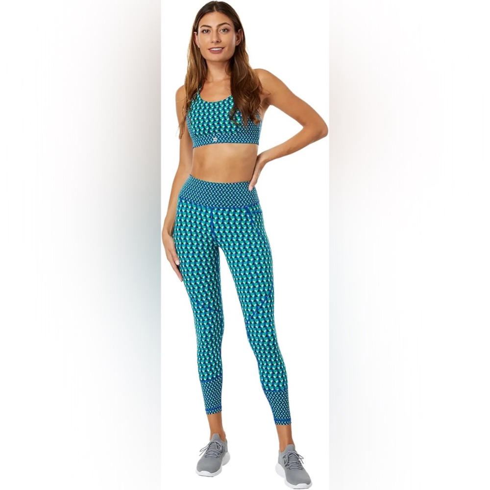 Sweaty Betty Power Full Length Geometric Pattern Leggings Womens SZ US 6